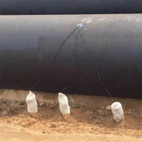 Anodo Sacrificio de Aleación de Magnesio AZ31 Preempaquetado para Protección Catódica con Cable y Bolsa de Relleno, Estación de Prueba S D