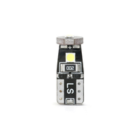 Lampes LED RCJ T10 3030 3SMD Canbus sans polarité 2W, blanc, 12V, certifiées CE, pour plaque d'immatriculation, intérieur, feux de stationnement