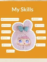 Poupée en peluche intelligente à dialogue IA, robot de conversation émotionnel pour enfants, pendentif éducatif précoce pour raconter des histoires, rembourrée en coton PP