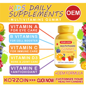 Integratore Multivitaminico per Bambini Gusto Arancia, Certificato NSF GMP, Etichetta Privata OEM - Product Image 2