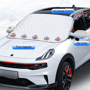 MESOROCK protecteur de <span class=keywords><strong>pare</strong></span>-<span class=keywords><strong>brise</strong></span> de voiture épaissi anti-neige/gel magnétique pour la couverture de <span class=keywords><strong>pare</strong></span>-<span class=keywords><strong>brise</strong></span> universelle d'hiver - Product Image 2