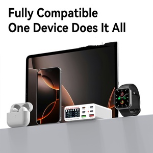 6-poorts USB-lader 55W USB snellaadstation voor iPhone/iPad/mobiele telefoon slimme lader 2026 coole producten - Product Image 6