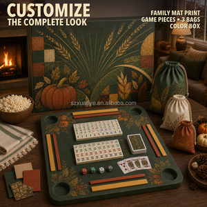 Tapete <span class=keywords><strong>de</strong></span> Espuma EVA para Mesa <span class=keywords><strong>de</strong></span> Mahjong Flotante, Multiusos, para Mahjong Americano, <span class=keywords><strong>Rummy</strong></span> y <span class=keywords><strong>Cartas</strong></span> Impermeables - Product Image 3