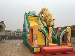 Hổ khổng lồ trượt nước Inflatable cho trẻ em lâu đài Inflatable sản phẩm - Product Image 6