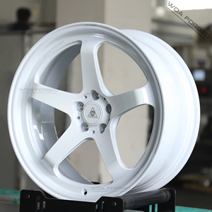 Jantes sportives légères forgées en chrome poli <span class=keywords><strong>Adva</strong></span> Racing R6 à bord profond, forgées pour BMW Nissan Gtr - Product Image 6