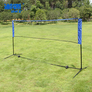 Support de filet de badminton portable réglable en hauteur pour sports d'équipe, 17' x 5', ensemble de badminton avec filet pour intérieur et extérieur - Product Image 6