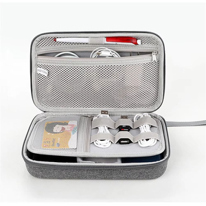 Large Capacity <strong>Waterproof</strong> Shockproof Travel Electronics Accessories Organizer Tablet <strong>Hard</strong> <strong>Disk</strong> Cable Portable Storage <strong>Bag</strong> <strong>EVA</strong> - Product Image 2