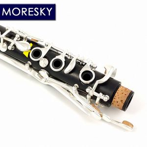 Clarinete Oehler System MORESKY, Afinación en Sol, Clarinete de Ébano con Llaves Plateadas M202 - Product Image 4