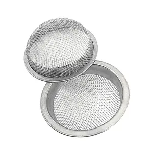 Customized Anti Rust 304 316 Stainless Steel Wire Filter Screen Mesh Cap/Strainer/Basket/Bowl