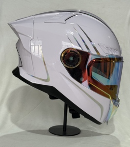 Casque de <span class=keywords><strong>moto</strong></span> intégral à visière longue |   Casque en EPS haute densité - Product Image 1