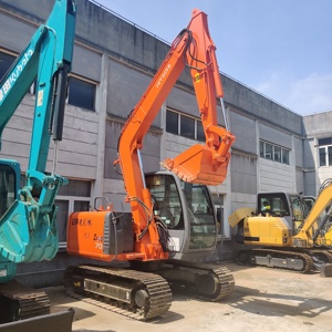Excavadora de cadenas Hitachi ZX70 usada de 7 toneladas, motor original, pocas horas de trabajo, alta eficiencia para pequeños proyectos de construcción - Product Image 2