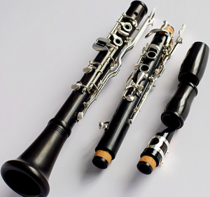 <span class=keywords><strong>Clarinette</strong></span> et oboe professionnels en bois composite plaqué argent avec éléments en ébène, fabriqués en usine - Product Image 4
