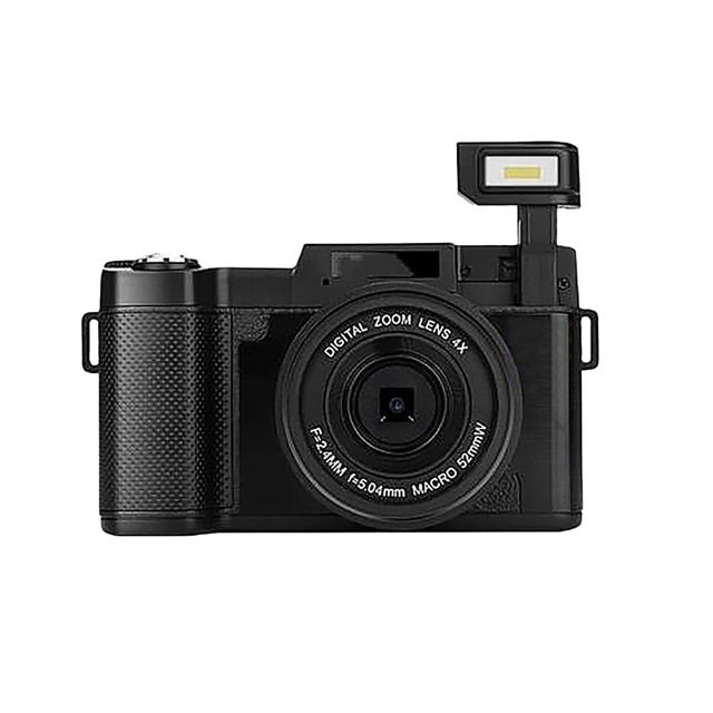 Wholesale Retro 4K Digital Camera 48MP CMOS Sensor 3.0-Inch IPS Flip Screen Retractable Flash for Beginners in Photography