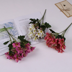 Bouquet de fleurs artificielles de style Instagram, décoration pour la maison, la salle à manger et la table basse, décoration de mariage, fleurs artificielles en soie - Product Image 4