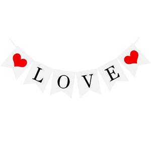 Guirnalda de Banderines con la Frase 'Cásate Conmigo, Te Amo', Decoración para Bodas, Compromisos, Propuestas de Matrimonio, San Valentín - Product Image 5