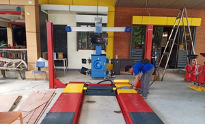 Taller de reparación de automóviles, equipo de garaje, máquina automática de alineación de ruedas, alineador de ruedas de coche <span class=keywords><strong>3D</strong></span> - Product Image 6