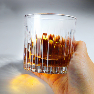 Handmade Cổ Điển Cũ Fashioned Pha Lê Rõ Ràng Bắn Cốc Thủy Tinh Tùy Chỉnh <span class=keywords><strong>Whisky</strong></span> Và Cho Cognac snifter Set Cho Whiskey Nếm - Product Image 4