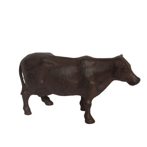 Statue de <span class=keywords><strong>taureau</strong></span> <span class=keywords><strong>Angus</strong></span> en métal antique Bronze décoration de jardin occidental artisanat gravure à la maison Technique de moulage sous pression en laiton - Product Image 3