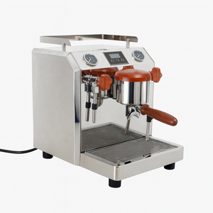 เครื่องชงกาแฟเอสเพรสโซแบบ 4 หัวชง 360 องศา แท่งหมุนได้ พร้อมมาตรวัดคู่ |   ปั๊มโรตารี่ + เครื่องชงกาแฟเอสเพรสโซแบบ PID หม้อต้มคู่ รุ่น Rot - Product Image 3