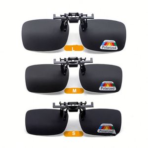 Lunettes de soleil polarisées anti-UVA UVB pour conducteur, vision nocturne, à clipser, vente en gros - Product Image 3