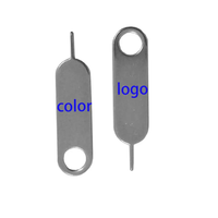 Goupille de carte Sim d'usine OEM pièces de machine d'estampage en acier inoxydable goupille d'éjecteur de plateau de carte Sim d'aiguille pour téléphone portable