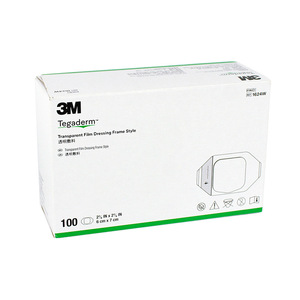 แผ่นปิดแผลใส 3M Tegaderm ขนาด 6 ซม. x 7 ซม. แบบปลอดเชื้อ สำหรับยึดสายสวนน้ำเกลือ - Product Image 2
