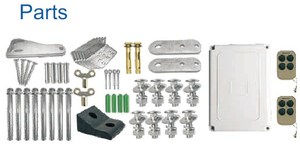 Système d'automatisation de portail battant moderne en acier inoxydable 304 de haute qualité, moteur de portail coulissant 350 kg, garantie totale 1 an - Product Image 2