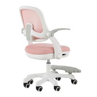 Chaise de bureau ergonomique à dossier haut en maille, gain de place, réglable en hauteur, pivotante, pour ordinateur