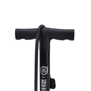 Pompes à vélo portables avec poignée détachable, base pliable, <span class=keywords><strong>pompe</strong></span> à air sur pied pour valves Schrader, Presta et <span class=keywords><strong>Dunlop</strong></span> - Product Image 3