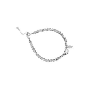 S925 Sterling Silver <b>Beaded</b> <b>Bracelet</b> For Women Ball Shape Everyday Wear Jewelry - Product Image 3