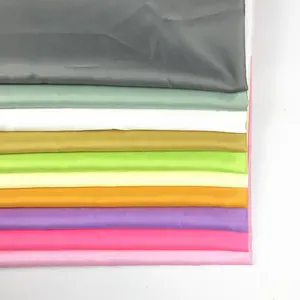 chinese supplier sale 230T 100%polyester twill plain lining fabric cheap linings for coat