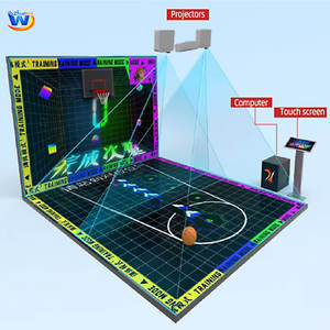 Proyección <span class=keywords><strong>de</strong></span> suelo AR Cyber Games Juego <span class=keywords><strong>de</strong></span> baloncesto para Arcade Simulator Sport Proyector Indoor Dunk Machine Juego <span class=keywords><strong>de</strong></span> baloncesto - Product Image 5