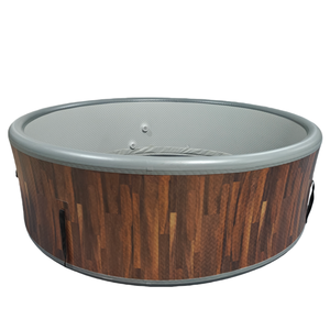 Jacuzzi Inflable para Relajación en el Balcón, <span class=keywords><strong>Spa</strong></span> Redondo para 4 a <span class=keywords><strong>6</strong></span> <span class=keywords><strong>Personas</strong></span>, Jacuzzi Inflable para Exteriores con Calentador - Product Image 4