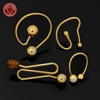 Boucles de ceinture personnalisées en gros avec logo pour maillots de bain et chaussures pour femmes, en alliage de zinc sans nickel, design personnalisable