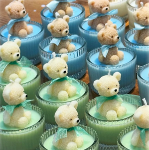 LANJO Cute Bear Scented <b>Candle</b>, <b>Wedding</b> Favor & Gift Home Decor, Desktop Ornament, <b>Candle</b> Cup with Bear Design - Product Image 5