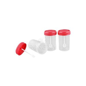 Rongtai Phòng Thí Nghiệm Dùng Một Lần Nước Tiểu <span class=keywords><strong>Container</strong></span> Cup Trung Quốc Nhà Phân Phối 120Ml Phân Bộ Sưu Tập <span class=keywords><strong>Container</strong></span> Với Nhãn - Product Image 5