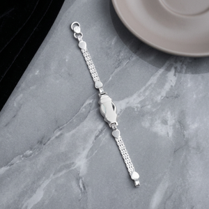 Bracelet fin et mignon en argent sterling pour bébé - Product Image 2