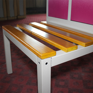 Hữu ích ba khoang kim loại almirah thiết kế thép Locker phòng 3 cửa tủ khóa với băng ghế dự bị - Product Image 5