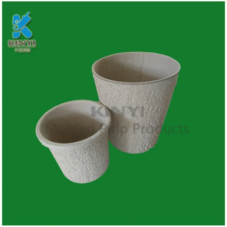 Vaso de plantio biodegradável, vaso de plantio de plantas