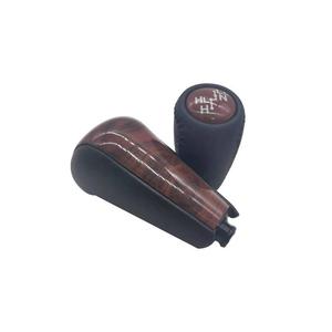 Pomo de palanca de cambios de cuero para Toyota Land Cruiser Prado 120, transmisión automática, diseño ergonómico - Product Image 2