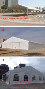 Grandes tentes <span class=keywords><strong>de</strong></span> <span class=keywords><strong>stockage</strong></span> industrielles d'extérieur, imperméables, robustes, avec structure en aluminium, type chapiteau d'entrepôt - Product Image 6