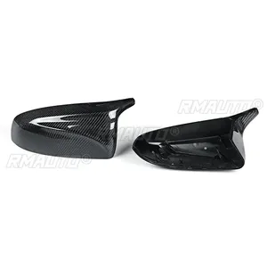 Cubierta de Espejo Retrovisor Lateral de Fibra de Carbono Real Estilo M para BMW X5 X6 E70 E71 2007-2013 - Product Image 3