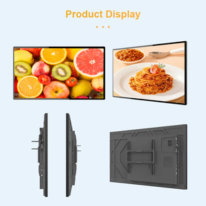 Affichage numérique mural extérieur/intérieur de 32/49/43 pouces, écran LCD haute luminosité, lecteur publicitaire pour magasin de nourriture, panneau Meua - Product Image 4
