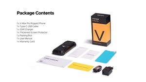 Teléfono Inteligente Resistente <span class=keywords><strong>DOOGEE</strong></span> <span class=keywords><strong>V</strong></span> <span class=keywords><strong>Max</strong></span> Pro 5G LTE, Octa Core, 12GB+512GB, Cámara IA de 108MP, 22000mAh, 33W, 6.58 Pulgadas, 120Hz, Dimensity 7050 <span class=keywords><strong>MAX</strong></span> - Product Image 6