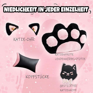 Silla de Oficina Giratoria Ultra Suave con Acolchado Estilo Racing, Tapizada en Tela Blanca, Diseño Simple y Atractivo para el Hogar, Alivia la Fatiga del Cuello - Product Image 3