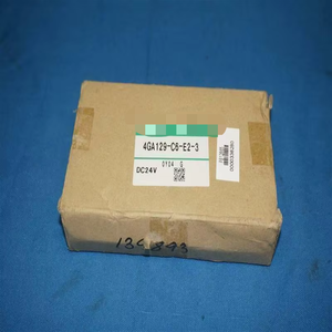 โซลินอยด์วาล์ว 4GA129-C6-E2-<span class=keywords><strong>3</strong></span> 4GA129C6E23 ของแท้ใหม่ พร้อมส่ง ระบบอัตโนมัติทางอุตสาหกรรม ควบคุมการเขียนโปรแกรม PAC - Product Image 1