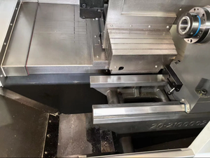 HANSUN 8 Inch Control <b>Single</b> Spindle Power Turret Hydraulic Tailstock High-Productivity CNC Machine with Y Axis - Product Image 6
