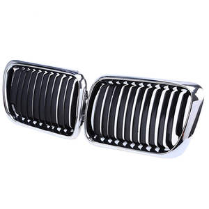Grille de pare-chocs avant BMW Série 3 E36 en plastique ABS noir pour modèle 97-99, pièces de voiture - Product Image 3