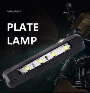 Lámpara LED Ultrafina para Matrícula |   Luz de Matrícula Impermeable de 12V 4 SMD para Camión y Remolque |   Cable de 62x14x5mm y 40cm - Product Image 4