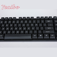 Grosir keyboard laptop Logo OEM berkabel Play, komputer usb rumah bisnis desktop nyaman Antarmuka desktop terbaik